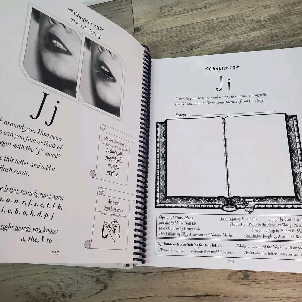 Foundational Phonics Book One Letter Mastery, 3rd Ed - Pgs 9-42 USED WRITTEN IN